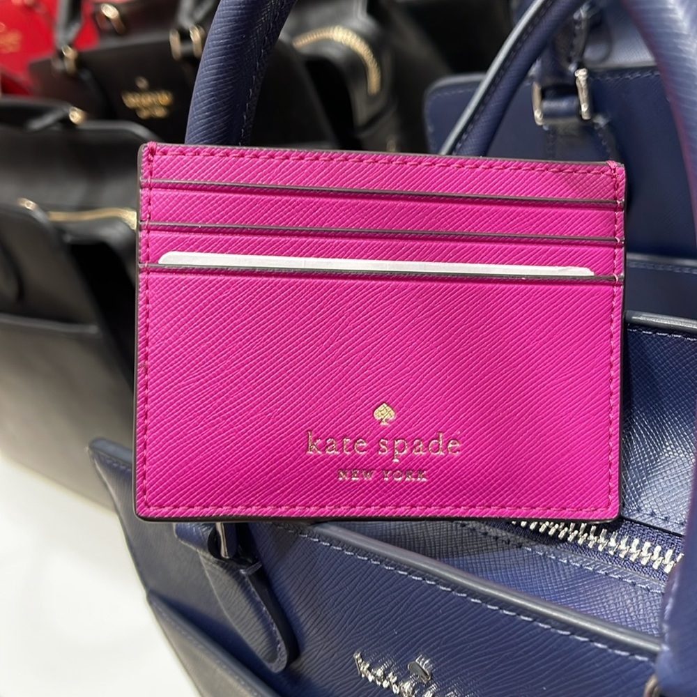 Kate Spade Schuyler Small Slim Card Holder
Baja Rose 
NWT - Picture 16 of 16